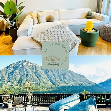Das Alpenzeit Appartement Mit Just Private Terrasse (Adults Only) バート・アウスゼー エクステリア 写真