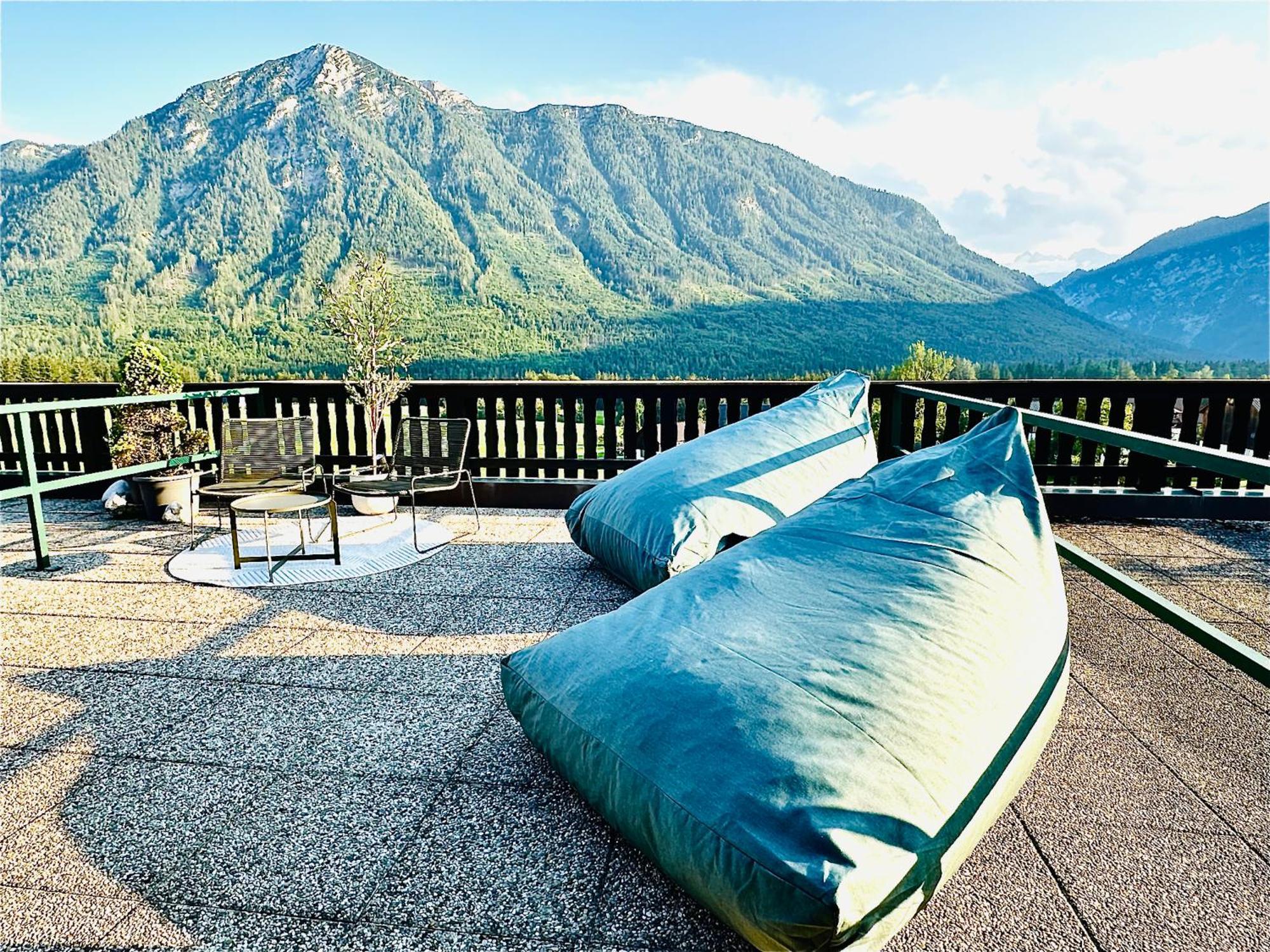 Das Alpenzeit Appartement Mit Just Private Terrasse (Adults Only) バート・アウスゼー エクステリア 写真