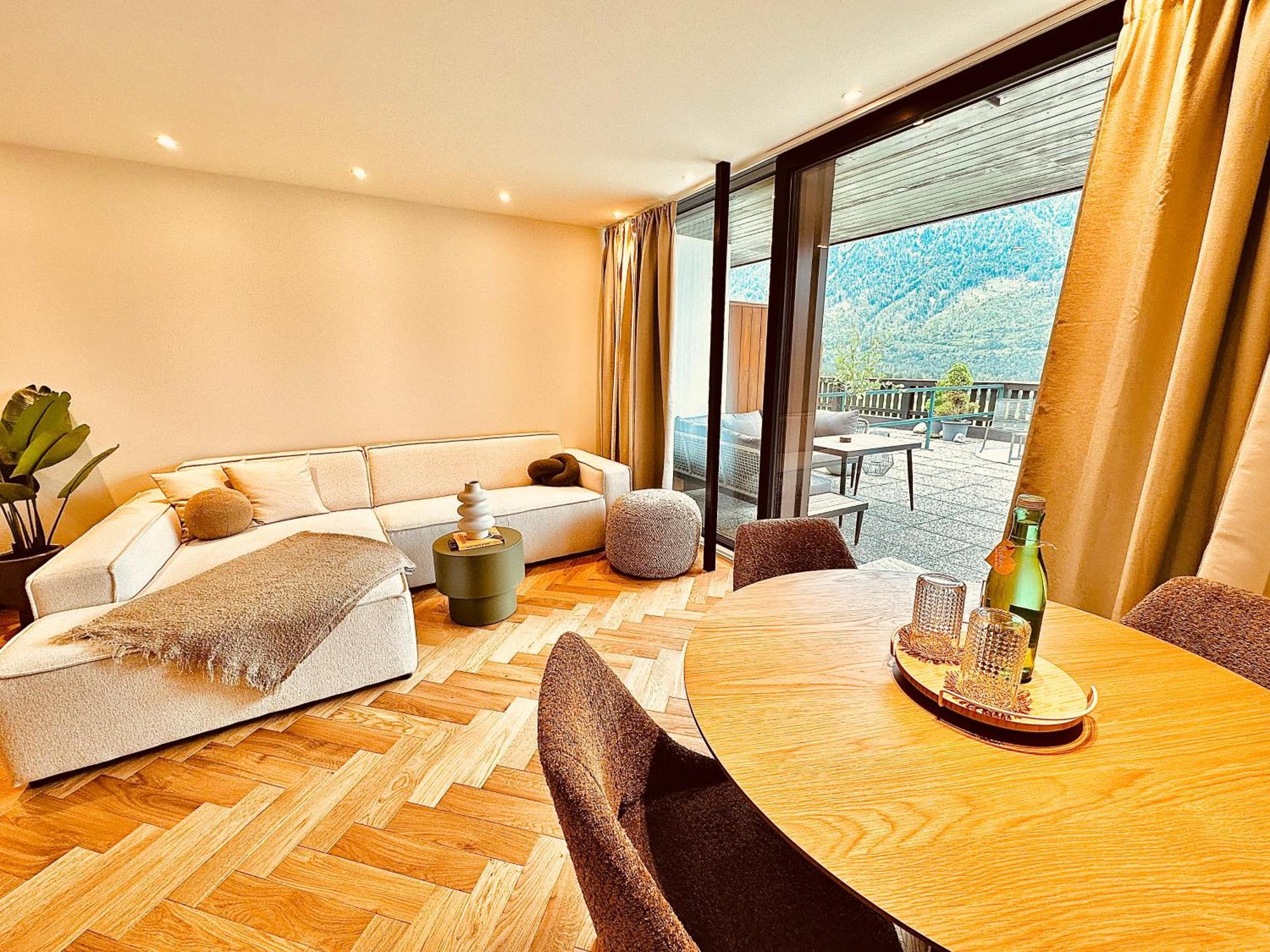 Das Alpenzeit Appartement Mit Just Private Terrasse (Adults Only) バート・アウスゼー エクステリア 写真