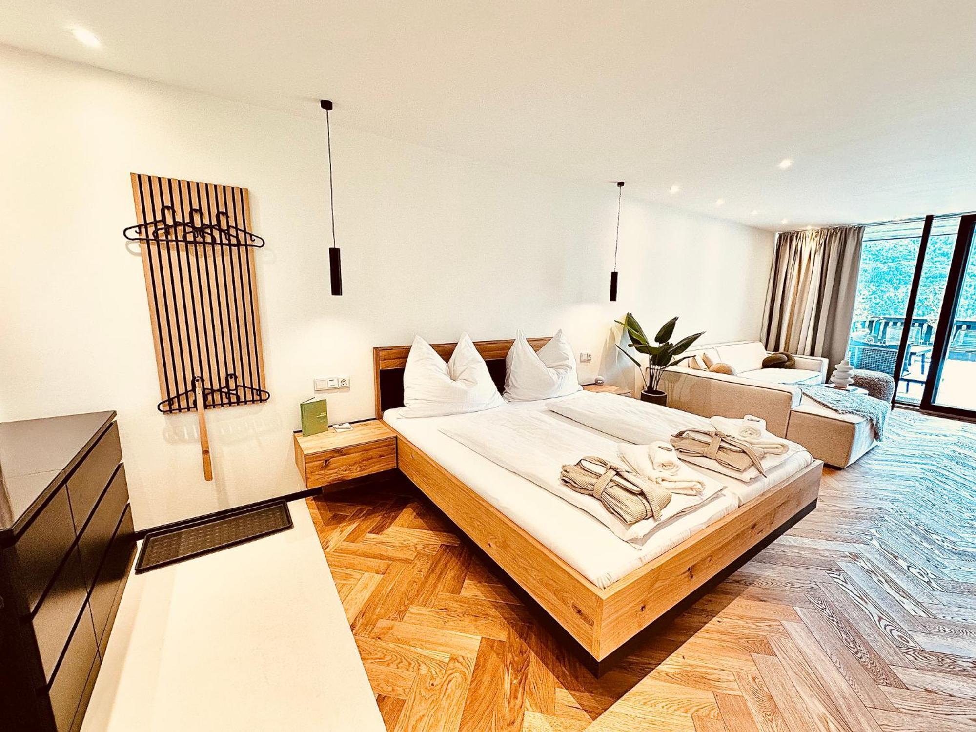 Das Alpenzeit Appartement Mit Just Private Terrasse (Adults Only) バート・アウスゼー エクステリア 写真