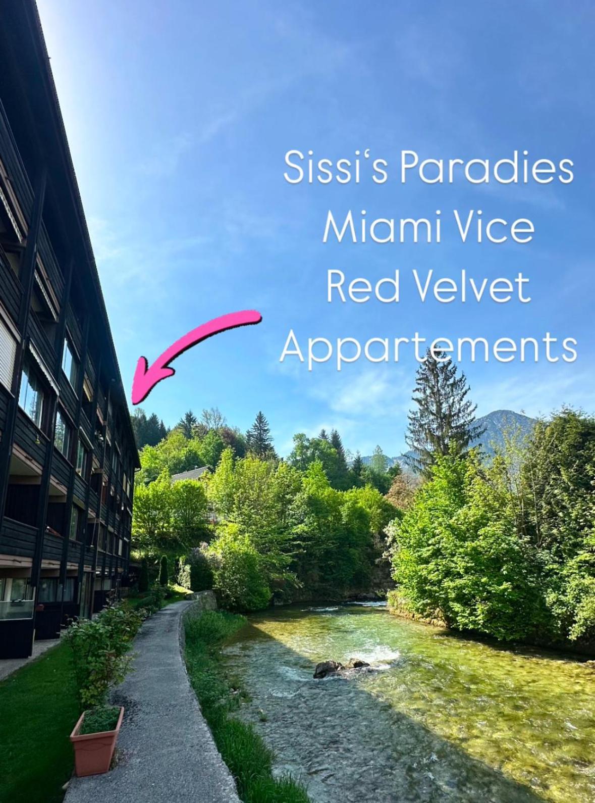 Das Alpenzeit Appartement Mit Just Private Terrasse (Adults Only) バート・アウスゼー エクステリア 写真